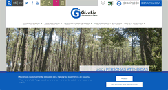 Desktop Screenshot of gizakia.org