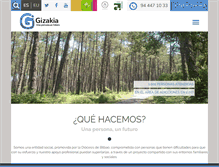 Tablet Screenshot of gizakia.org